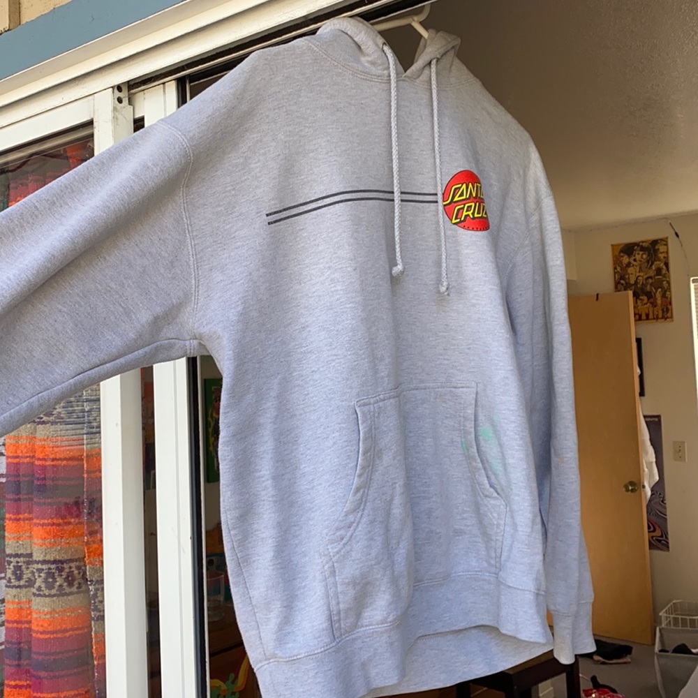 Santa Cruz Grey Hoodie M